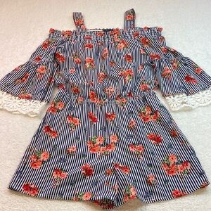 Michelle Girls Romper Preowned Size M